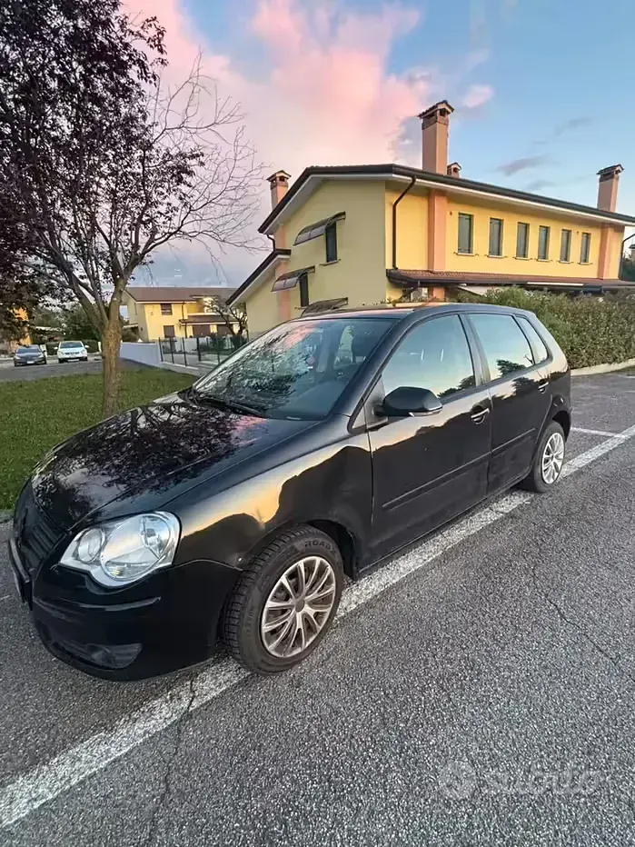 Usata VW Polo 69 CV (50 kW) 2007 Nero Utilitaria