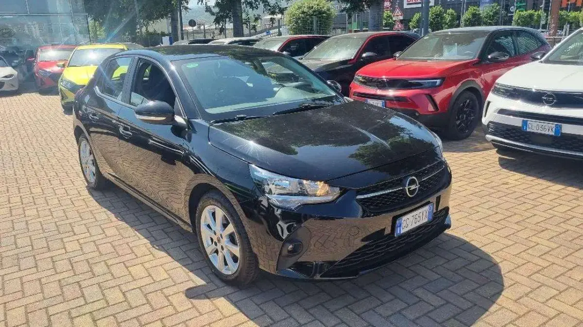 Usata Opel Corsa Edition 102 CV (75 kW) 2022 Nero Utilitaria