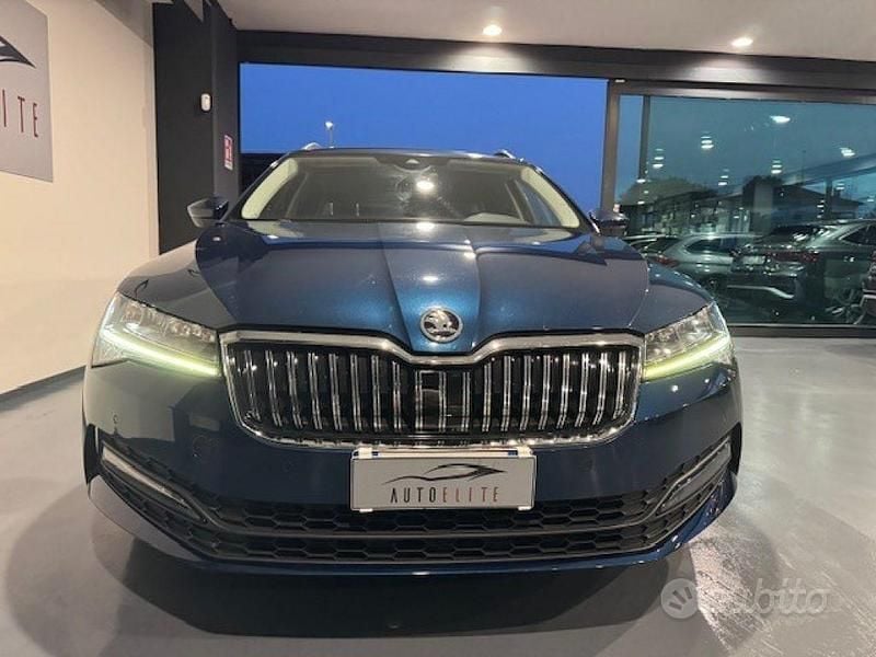 Brugt Skoda Superb Executive 150 HK (110 kW) 2021 Blå Stationcar