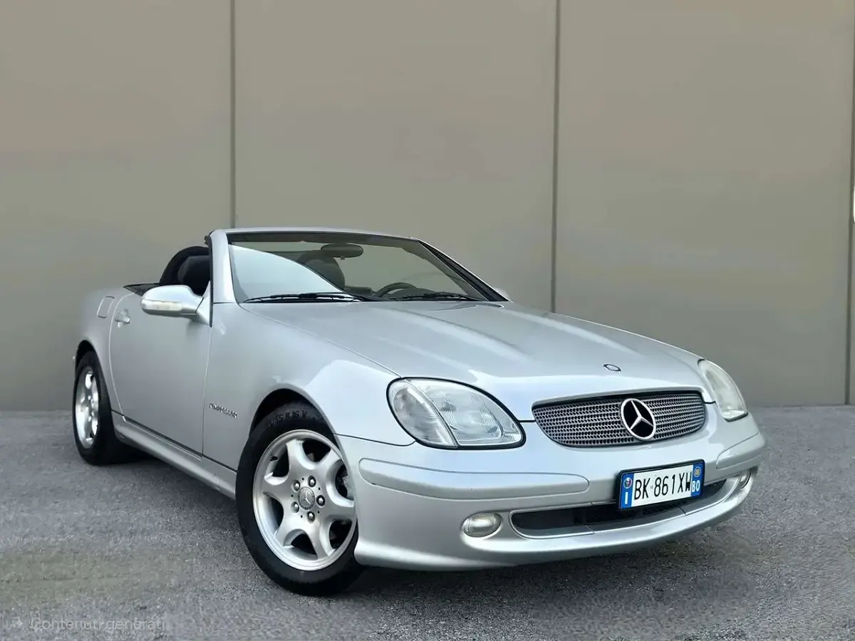Usata Mercedes SLK200 Edition 163 CV (119 kW) 2000 Argento Cabrio