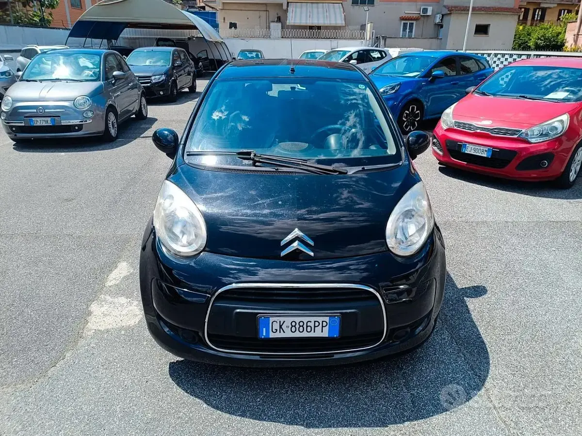Usata Citroën C1 Seduction 68 CV (50 kW) 2012 Nero Utilitaria