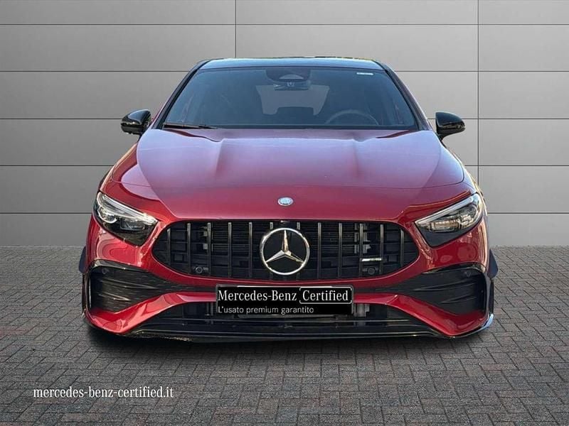 Usata Mercedes A35 AMG Advanced Plus 306 CV (225 kW) 2025 Rosso patagonia manufaktur Berlina