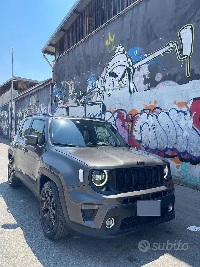 Usata Jeep Renegade Night Eagle 120 CV (88 kW) 2021 Grigio SUV
