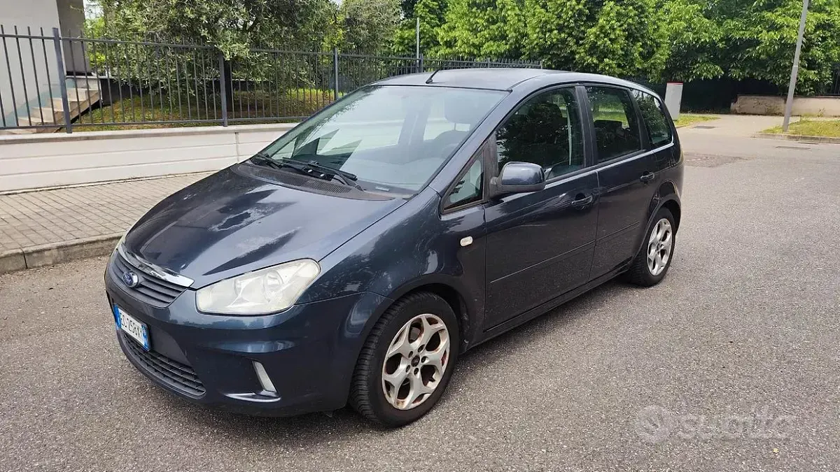 Usata Ford C-MAX Titanium 109 CV (80 kW) 2010 Grigio Monovolume