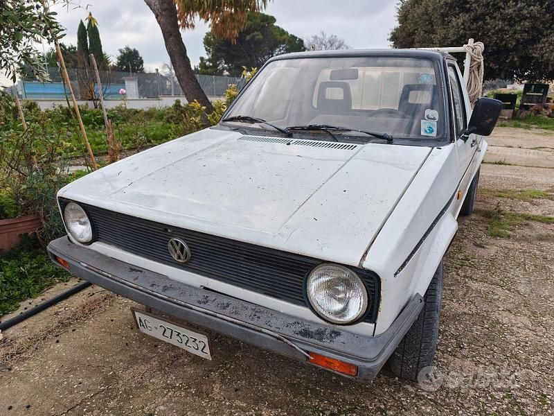 Bianco Usata 1987 VW Caddy Monovolume | 3500 € - Immagine 1/4
