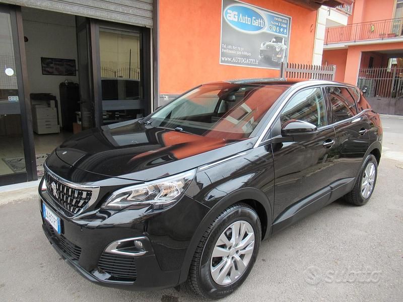 Usata Peugeot 3008 Business-Line 131 CV (96 kW) 2020 Nero SUV