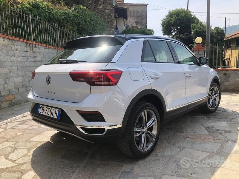 Usata VW T-Roc Advance 150 CV (110 kW) 2020 Bianco SUV