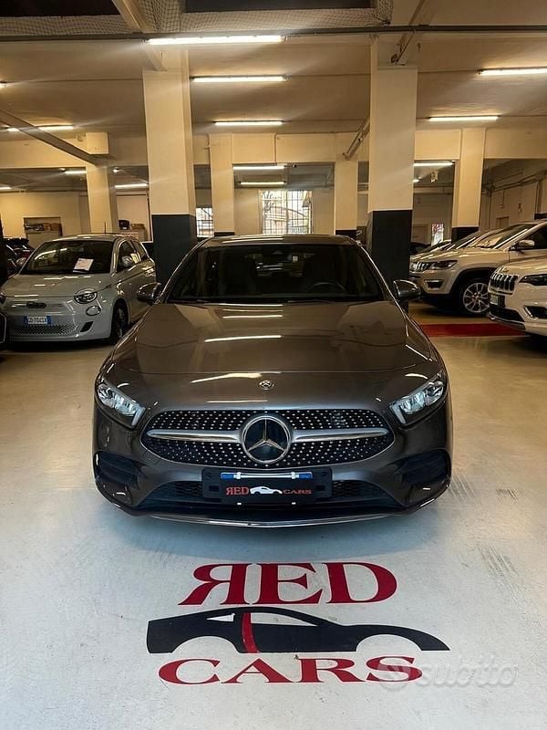 Usata Mercedes A180 Executive 136 CV (100 kW) 2019 Grigio Berlina