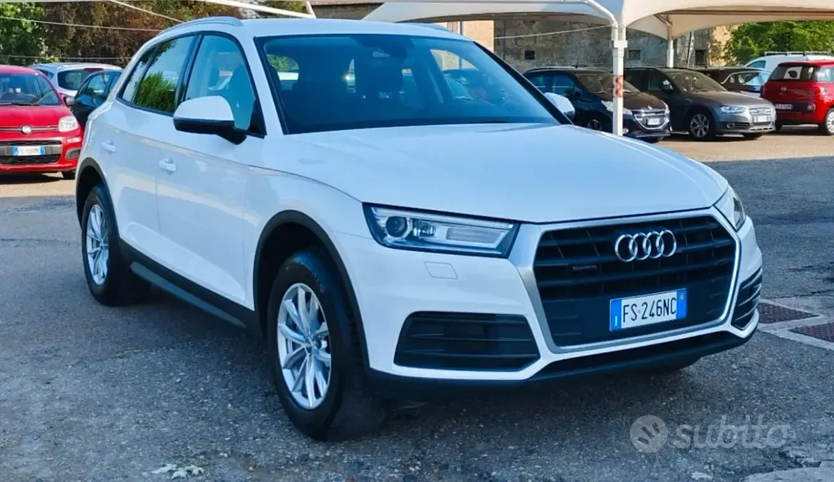 Usata Audi Q5 S-line plus 190 CV (139 kW) 2018 Bianco SUV