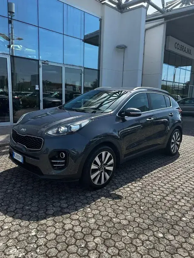 Usata Kia Sportage 116 CV (85 kW) 2017 Grigio SUV