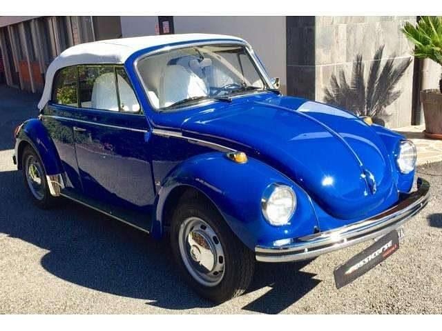 Usata VW Beetle Cabriolet 15 CV (11 kW) 1972 Blu/azzurro Cabrio