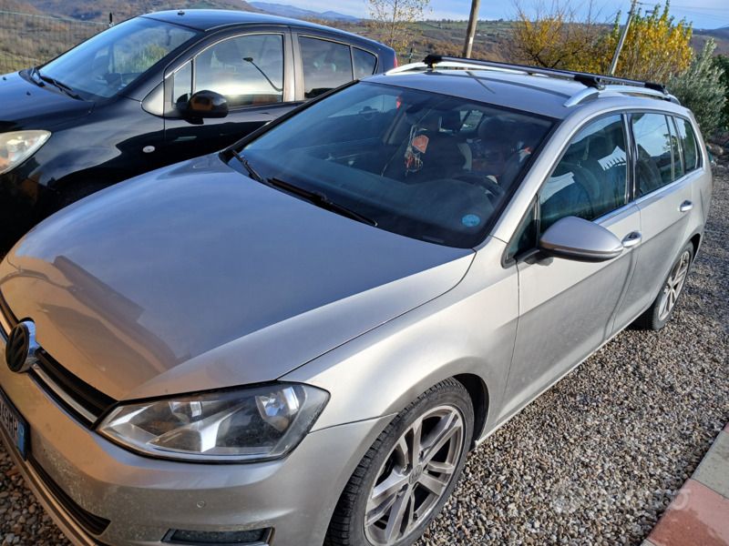 Usata VW Golf VII 150 CV (110 kW) 2017 Grigio Station wagon