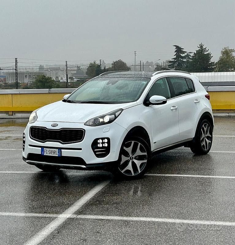 Usata Kia Sportage GT-Line 185 CV (136 kW) 2016 Bianco SUV