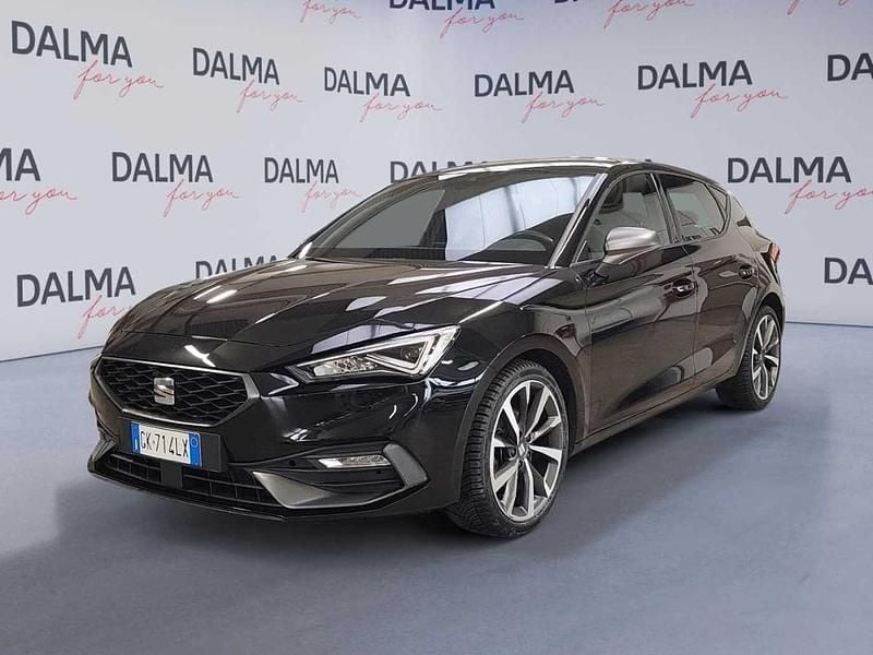 Usata Seat Leon FR 150 CV (110 kW) 2022 Nero Berlina