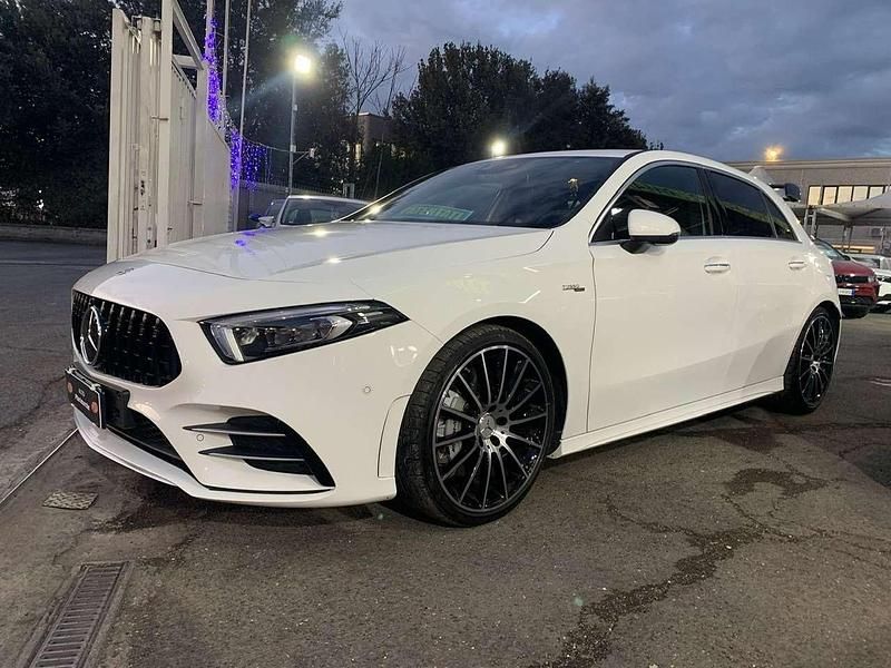 Usata Mercedes A35 AMG AMG 306 CV (225 kW) 2022 Bianco Berlina