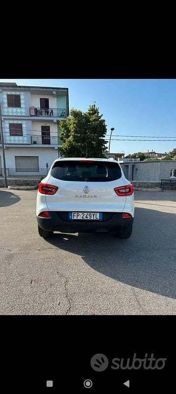 Usata Renault Kadjar 131 CV (96 kW) 2018 Bianco SUV