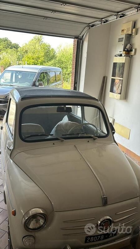 Usata Fiat 600 1960 Bianco Cabrio