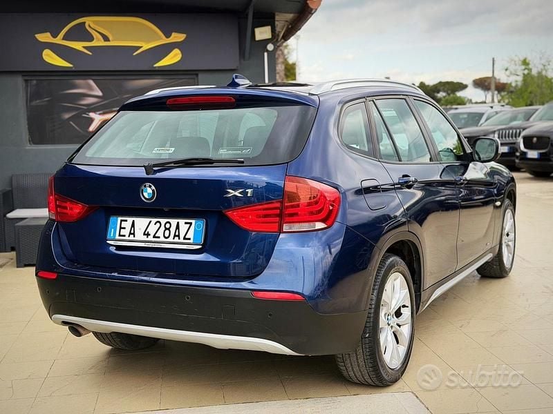 Usata BMW X1 176 CV (129 kW) 2010 Blu SUV