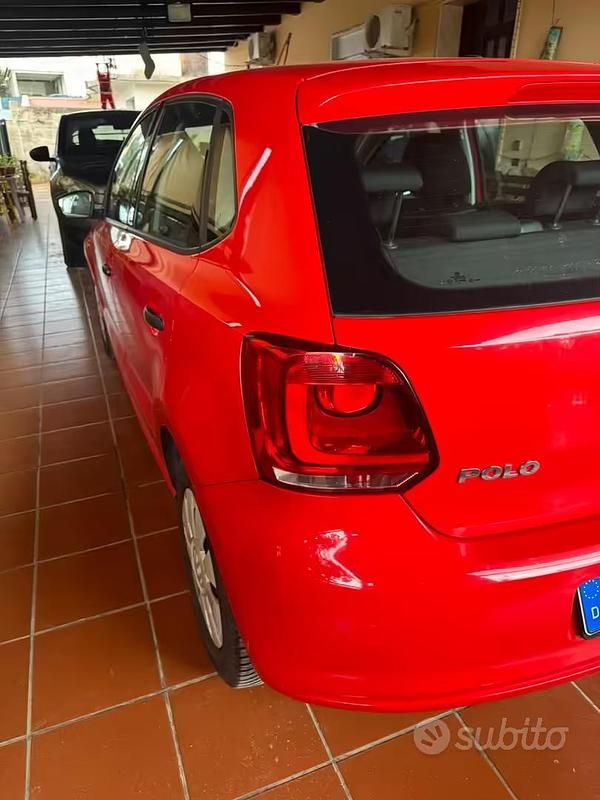 Usata VW Polo 2009 Rosso Utilitaria