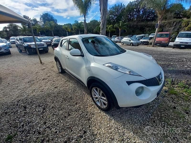 Bianco Usata 2013 Nissan Juke N-TEC SUV | 7700 € (Buon prezzo) - Immagine 1/4