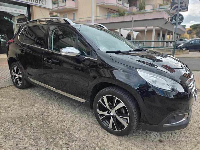 Usata Peugeot 2008 Allure 92 CV (67 kW) 2014 Nero SUV