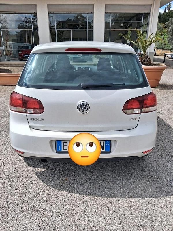 Usata VW Golf VI 2011 Bianco Utilitaria