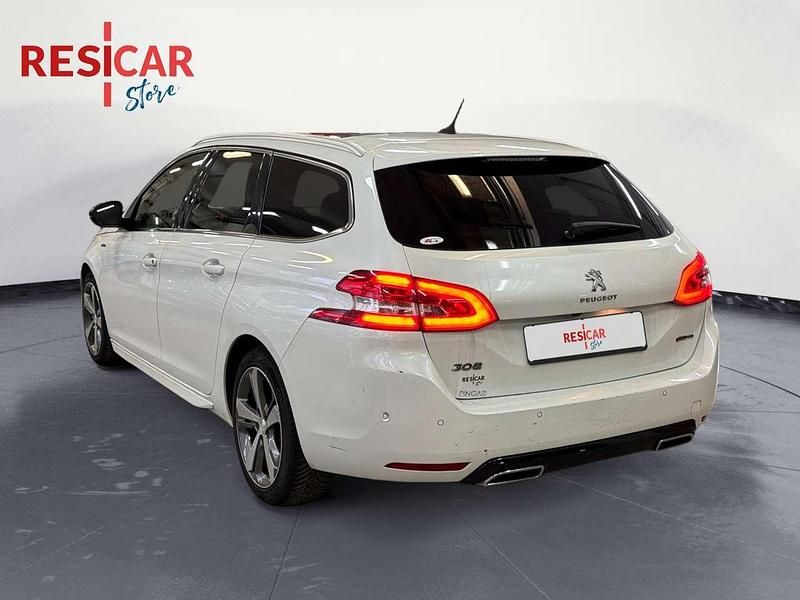 Usata Peugeot 308 GT-line 150 CV (110 kW) 2018 Bianco / tetto nero Station wagon