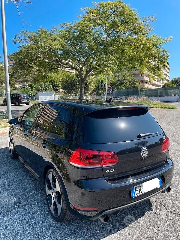 Usata VW Golf GTI 211 CV (155 kW) 2013 Nero Berlina
