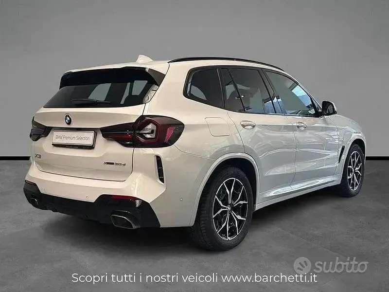 Usata BMW X3 M Sport 286 CV (210 kW) 2022 Bianco SUV