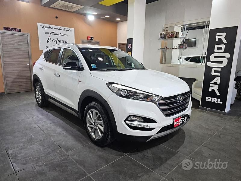 Usata Hyundai Tucson 116 CV (85 kW) 2016 Bianco SUV