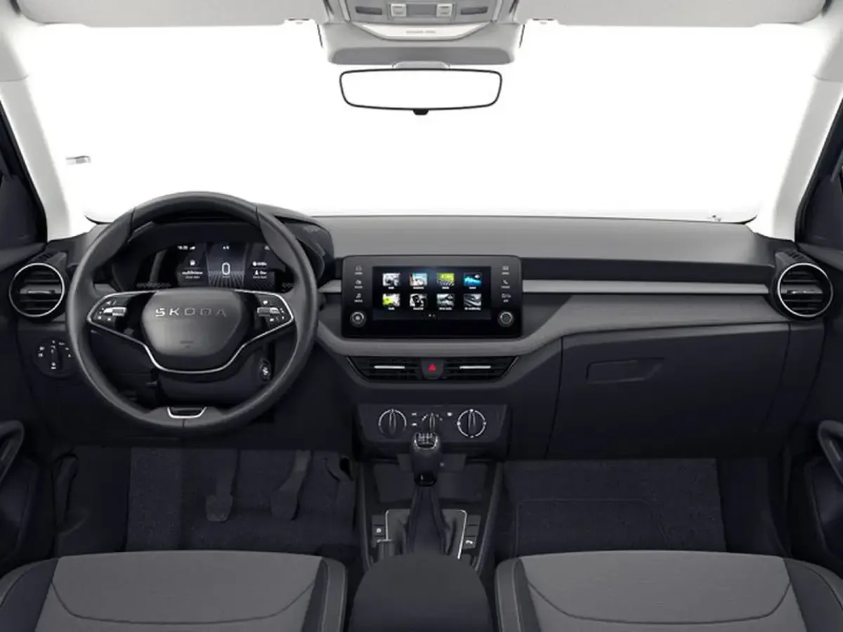 Nuova Skoda Fabia 95 CV (69 kW) 2026 Grigio graphite metallizzato nero tulipa Utilitaria