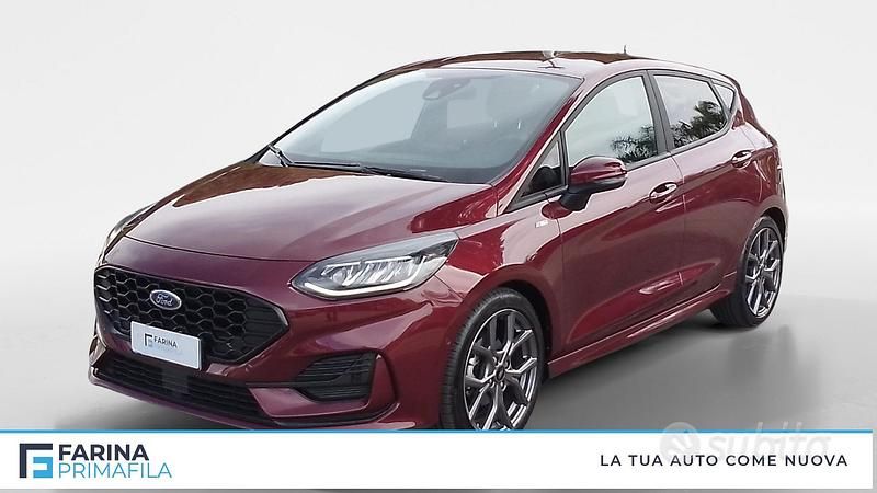 Blu Usata 2022 Ford Fiesta Tre volumi | 13.700 € (Buon prezzo) - Immagine 1/4