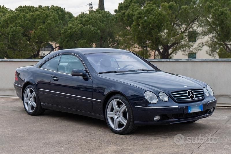 Usata Mercedes CL500 306 CV (225 kW) 2001 Blu/azzurro Coupé