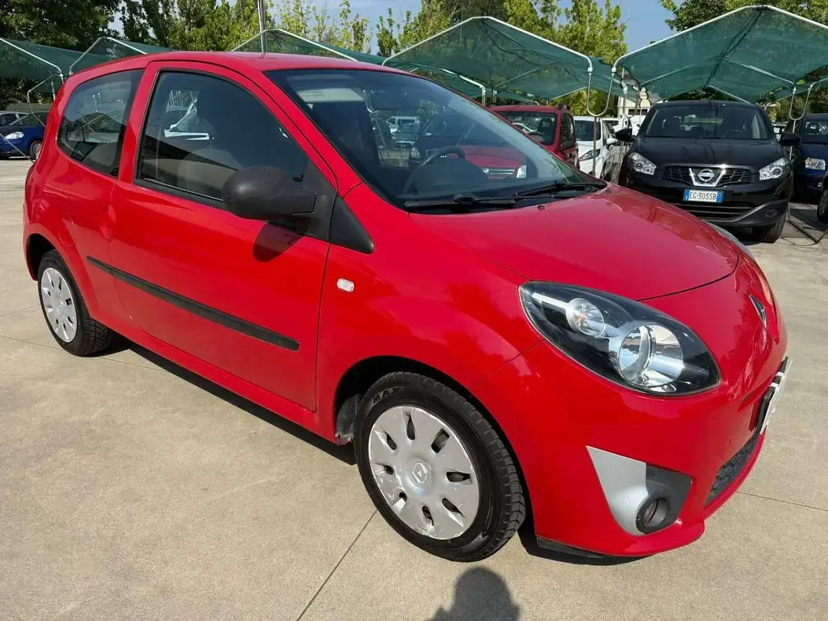 Usata Renault Twingo Dynamique 58 CV (42 kW) 2009 Rosso Utilitaria