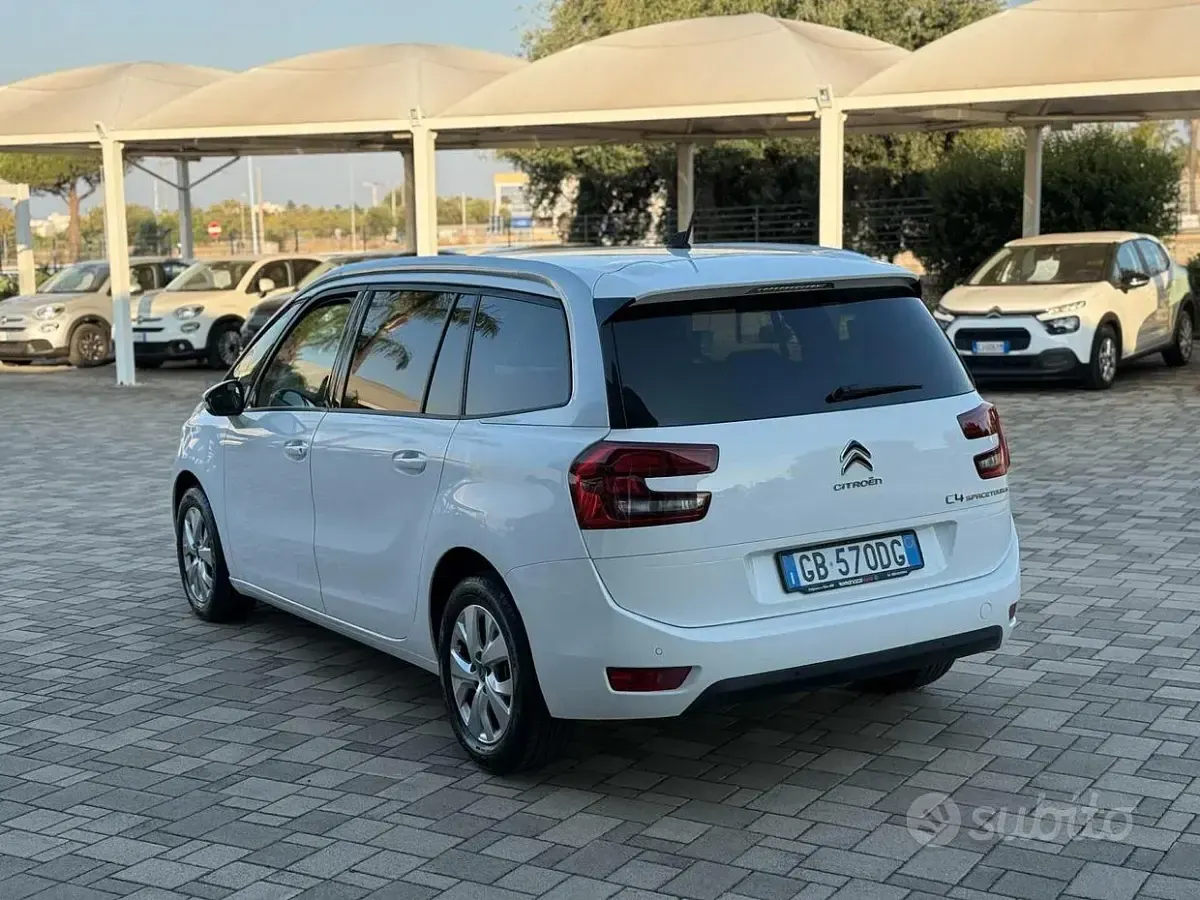 Usata Citroën C4 SpaceTourer Feel 131 CV (96 kW) 2020 Bianco Monovolume