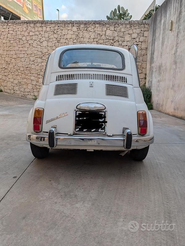 Usata Fiat 500 1960 Bianco Utilitaria