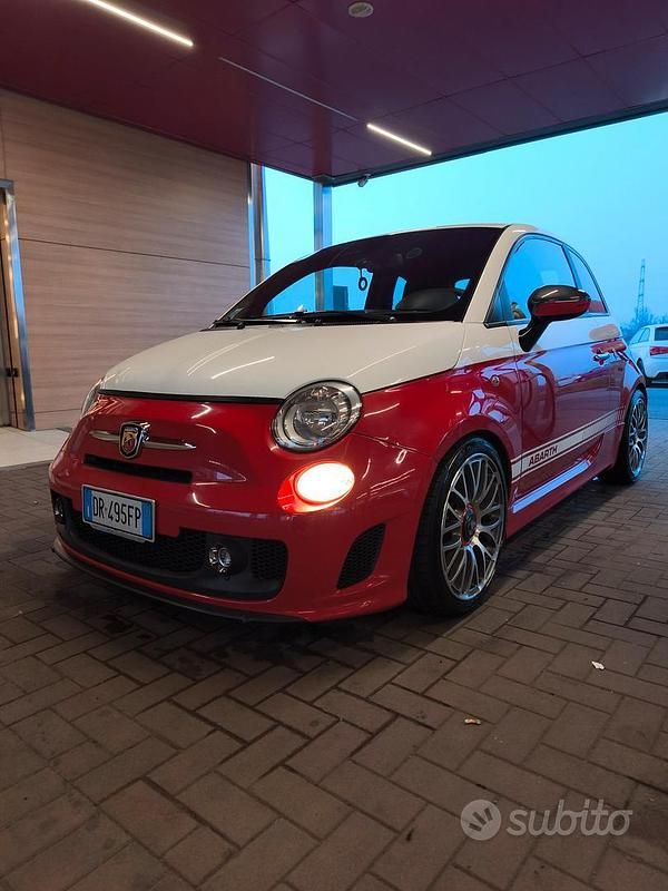 Usata Abarth 500 2008 Rosso Utilitaria
