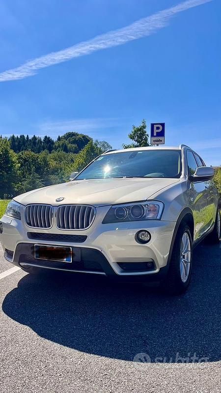 Usata BMW X3 177 CV (130 kW) 2012 Marrone SUV