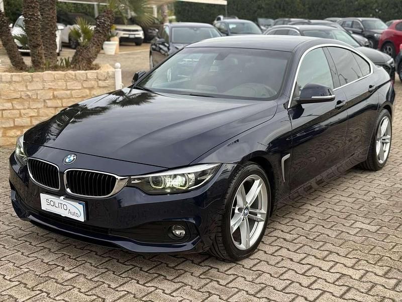Usata BMW 420 Sport Line 190 CV (139 kW) 2017 Blu/azzurro Berlina