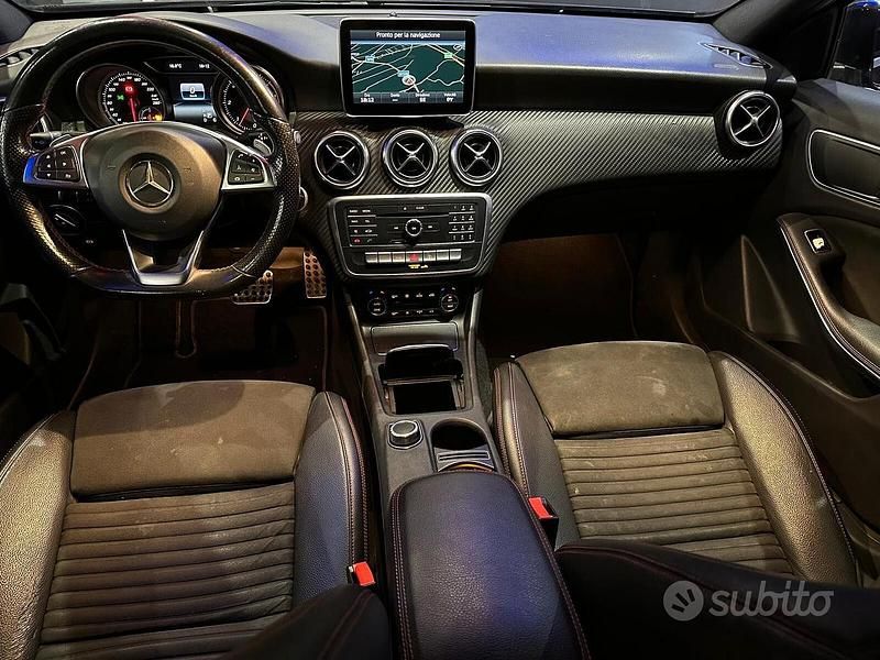 Usata Mercedes A200 Premium 136 CV (100 kW) 2016 Nero Berlina