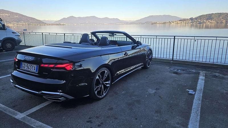 Usata Audi A5 Cabriolet S-Line 265 CV (194 kW) 2021 Nero Cabrio
