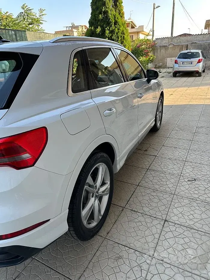 Usata Audi Q3 S-Line 150 CV (110 kW) 2020 Bianco SUV