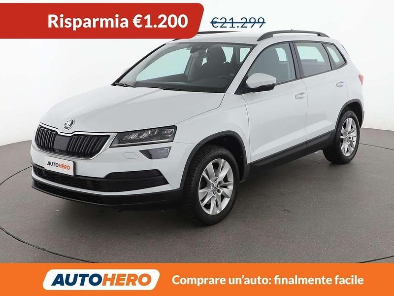Usata Skoda Karoq 150 CV (110 kW) 2021 Bianco SUV
