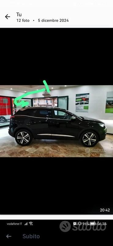 Usata Peugeot 3008 GT 177 CV (130 kW) 2018 Nero SUV