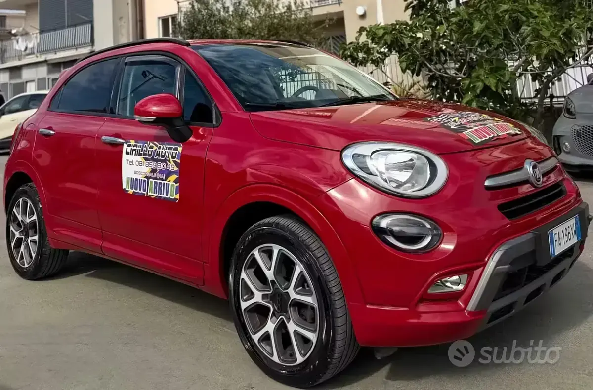 Usado Fiat 500X Cross 120 HP (88 kW) 2015 Vermelho SUV