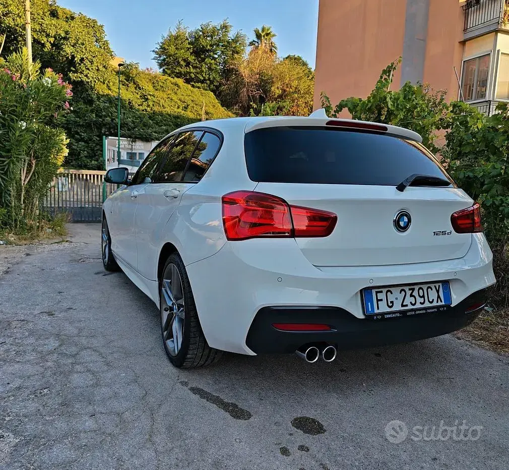 Usata BMW 125 M Sport 224 CV (164 kW) 2017 Bianco Berlina