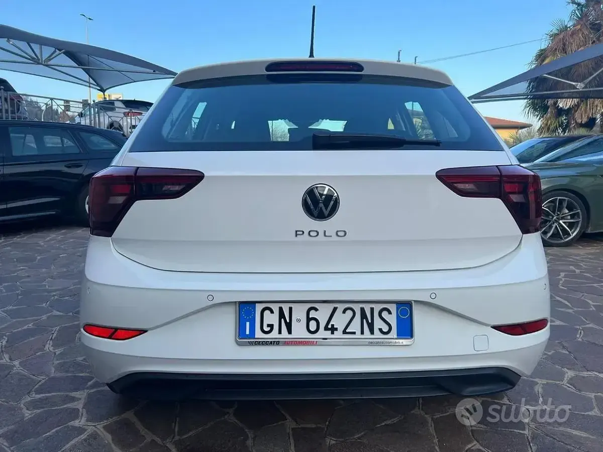 Usata VW Polo Style 95 CV (69 kW) 2023 Bianco Utilitaria
