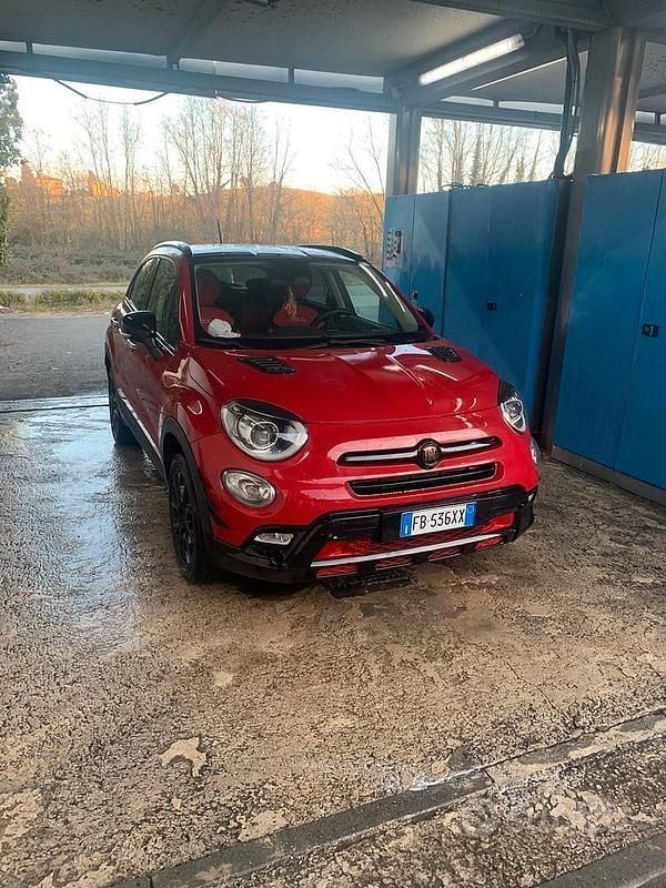 Usata Fiat 500X Cross Plus 140 CV (102 kW) 2014 Rosso SUV