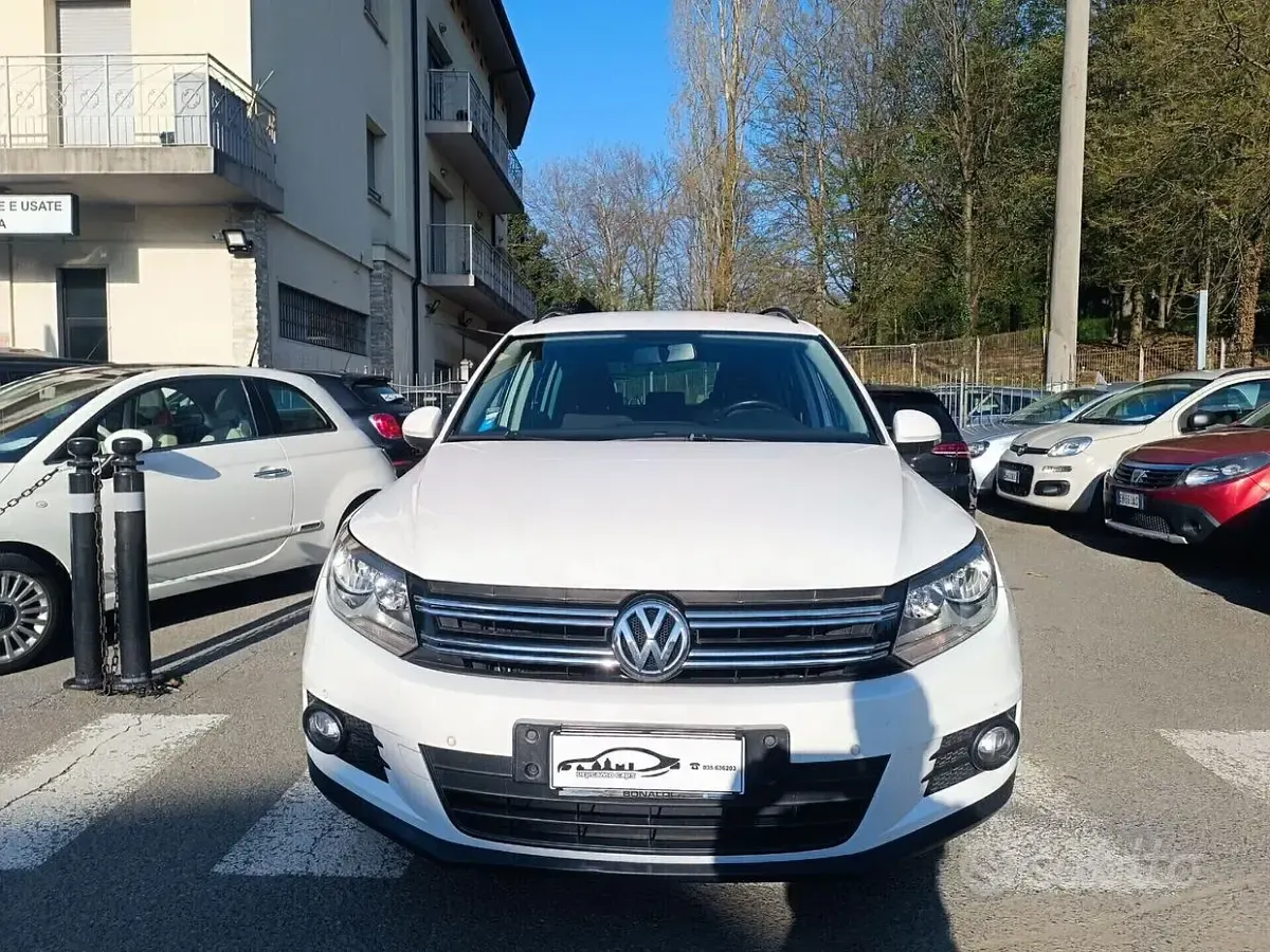Usata VW Tiguan 122 CV (89 kW) 2012 Bianco SUV