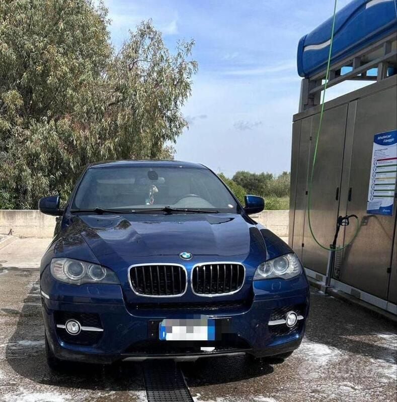 Usata BMW X6 286 CV (210 kW) 2012 Blu SUV